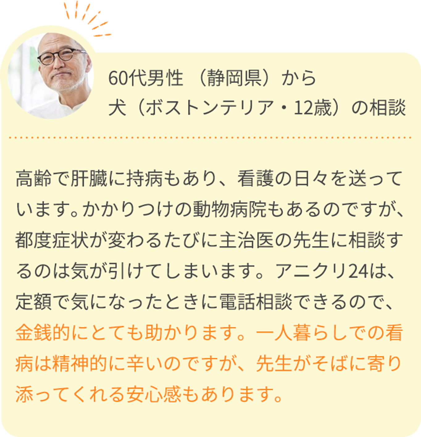 12歳のボストンテリアの相談画像